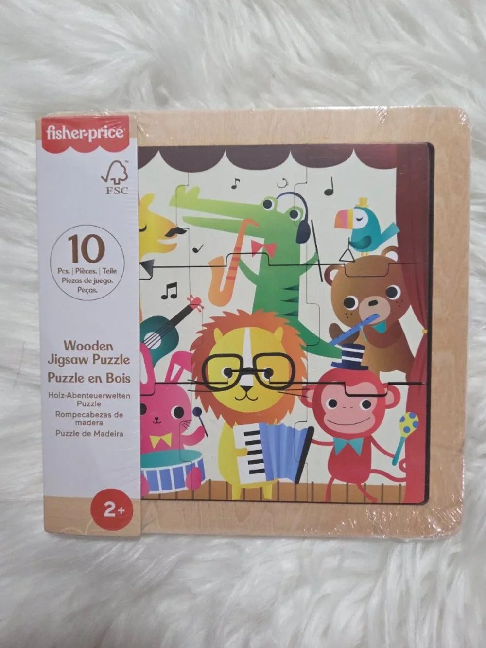 Fisher Price Wooden Jigsaw Puzzle Set